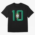 PELE 10 BR1 Classic T-Shirt Celebrate Match Day Hype around FIFA World Cup 2026 USA Canada Mexico, CR7 and Messi, England and Germany, Champion Mindset, Group Stage Buzz, Knockout Tension and Passionate Fan Culture; Great for Watch Parties, Sports