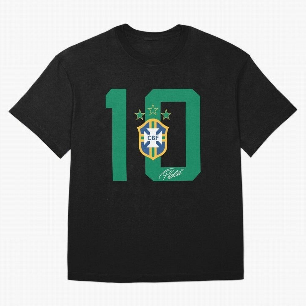 PELE 10 BR1 Classic T-Shirt Celebrate Match Day Hype around FIFA World Cup 2026 USA Canada Mexico, CR7 and Messi, England and Germany, Champion Mindset, Group Stage Buzz, Knockout Tension and Passionate Fan Culture; Great for Watch Parties, Sports