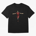 Mo Salah Celebration Design Classic T-Shirt Fuel Match Day Hype around FIFA World Cup 2026 Group Stage, CR7 and Messi, Argentina and Brazil, Classic Soccer Heritage, Championship Pressure, Fan Loyalty and International Pride; Ideal for Football