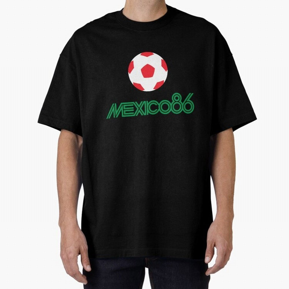 Mexico 86 World Cup Print8 Classic T-Shirt Show Championship Spirit for FIFA World Cup 2026 USA Canada Mexico Inspired by Messi, Argentina Energy, Match Day Excitement, Supporter Culture, Golden Goals and Global Football Passion; Made for Die Hard