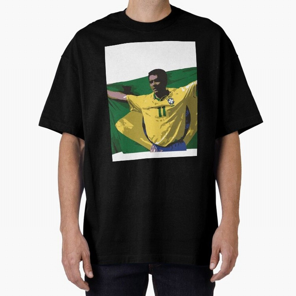 Romario brazil flag Essential T-Shirt Fuel Global Football Passion for FIFA World Cup 2026 Group Stage, Filled with CR7 and Messi, Brazil, Portugal and Argentina, Worldwide Fan Energy, Dramatic Goals, Stadium Lights and Championship Celebrations;