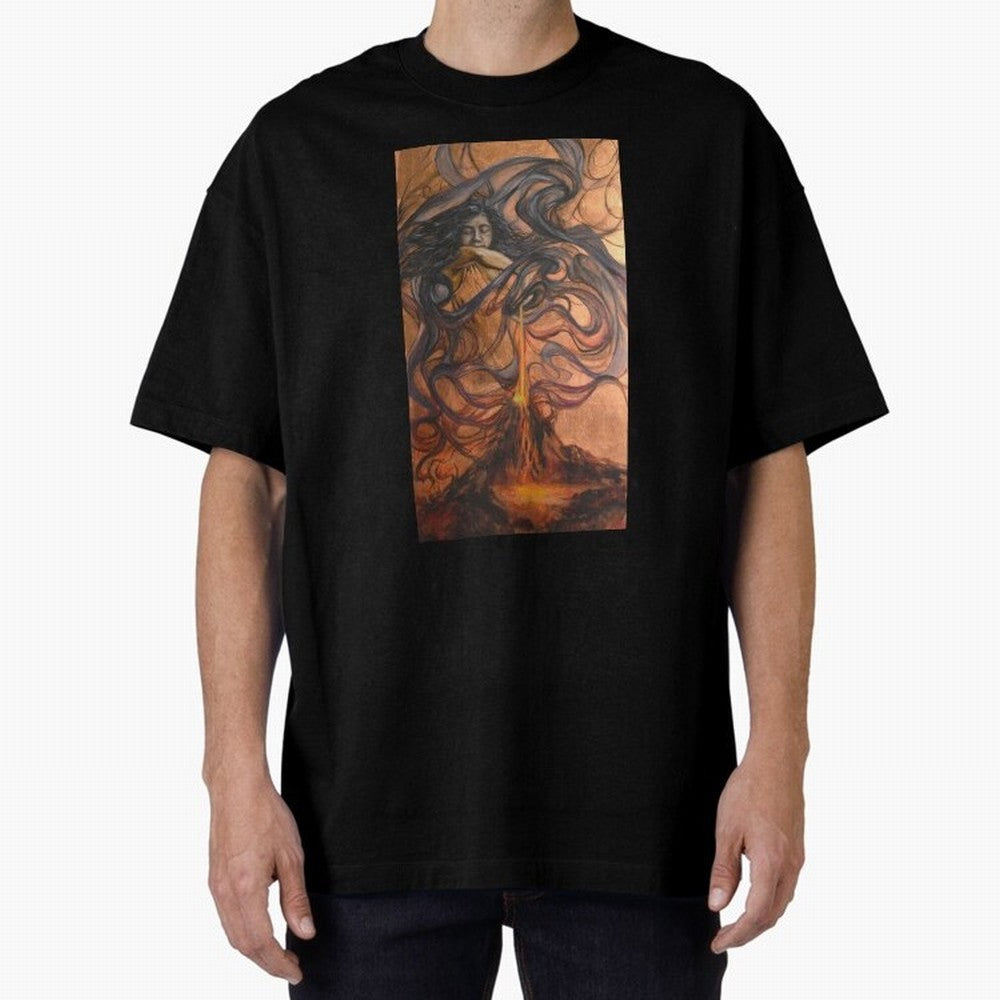 Pele Hawaiian Fire and Volcano Goddess painting Essential T-Shirt Celebrate Rivalries and Pride in Global Football Passion for FIFA World Cup 2026 USA Canada Mexico, Made for Neymar, Haaland and Cristiano Ronaldo, Argentina, Vintage Soccer Flavor,