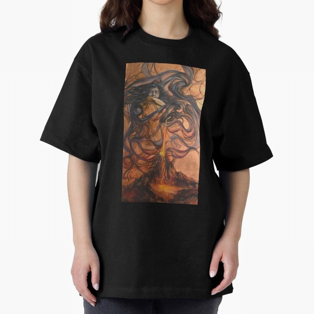 Pele Hawaiian Fire and Volcano Goddess painting Essential T-Shirt Celebrate Rivalries and Pride in Global Football Passion for FIFA World Cup 2026 USA Canada Mexico, Made for Neymar, Haaland and Cristiano Ronaldo, Argentina, Vintage Soccer Flavor,