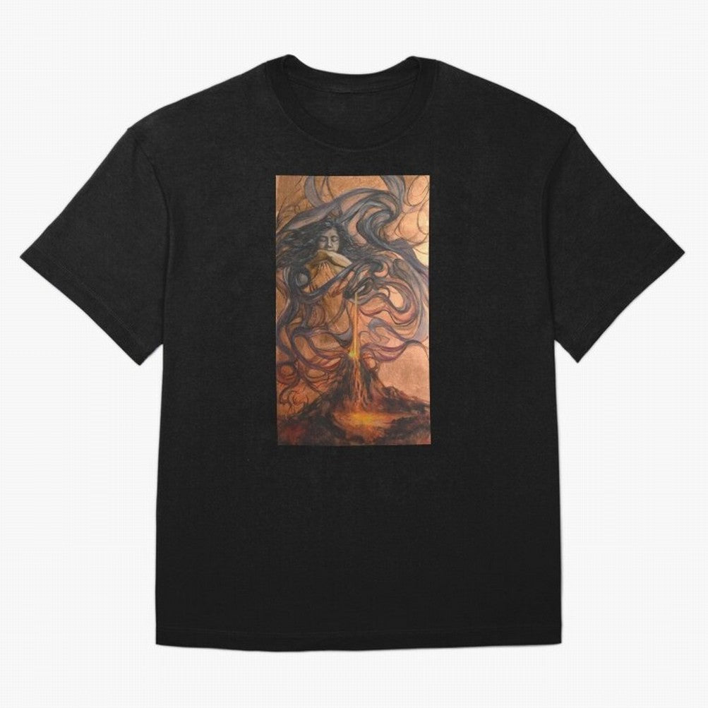 Pele Hawaiian Fire and Volcano Goddess painting Essential T-Shirt Celebrate Rivalries and Pride in Global Football Passion for FIFA World Cup 2026 USA Canada Mexico, Made for Neymar, Haaland and Cristiano Ronaldo, Argentina, Vintage Soccer Flavor,