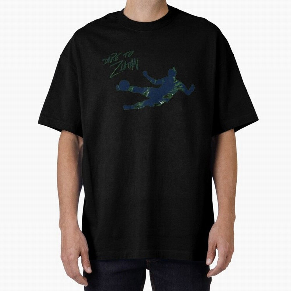 DARE TO ZLATAN Classic T-Shirt Support Iconic Players in FIFA World Cup 2026 USA Canada Mexico Inspired by Cristiano Ronaldo, Spain and Netherlands Energy, Retro Football Energy, Iconic Rivalries, Trophy Chase Drama and Stadium Atmosphere; Made for