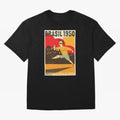 Brasil 1950 World Cup6 Essential T-Shirt Bring World Football Passion into FIFA World Cup 2026 for Fans of Mbappe and England, France and Netherlands, Bringing Sports Nostalgia, International Competition, Famous Players and Unforgettable Victories;