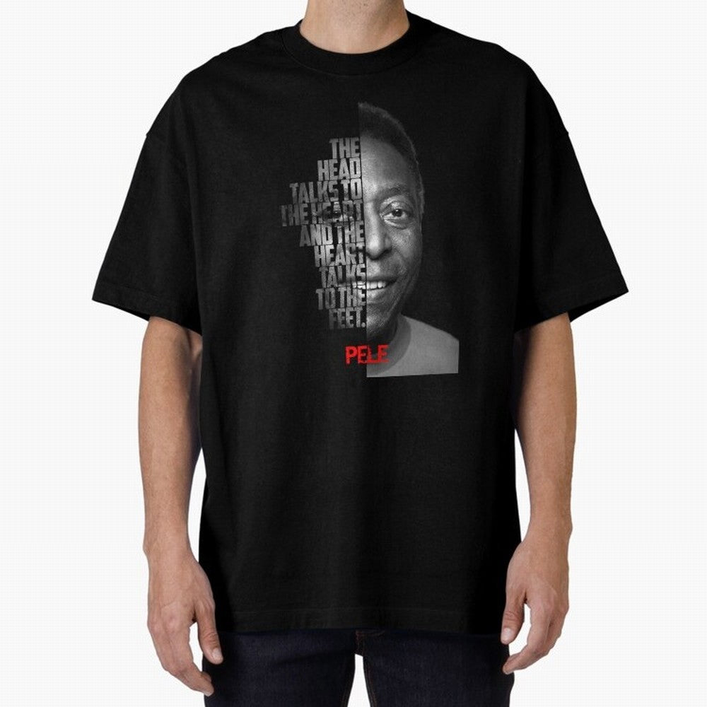 Black and white Pele quote1 Essential T-Shirt Celebrate Football Dreams Across Match Day Hype around FIFA World Cup 2026 Group Stage, Messi, Brazil, Champion Mindset, Group Stage Buzz, Knockout Tension and Passionate Fan Culture; Created for Match