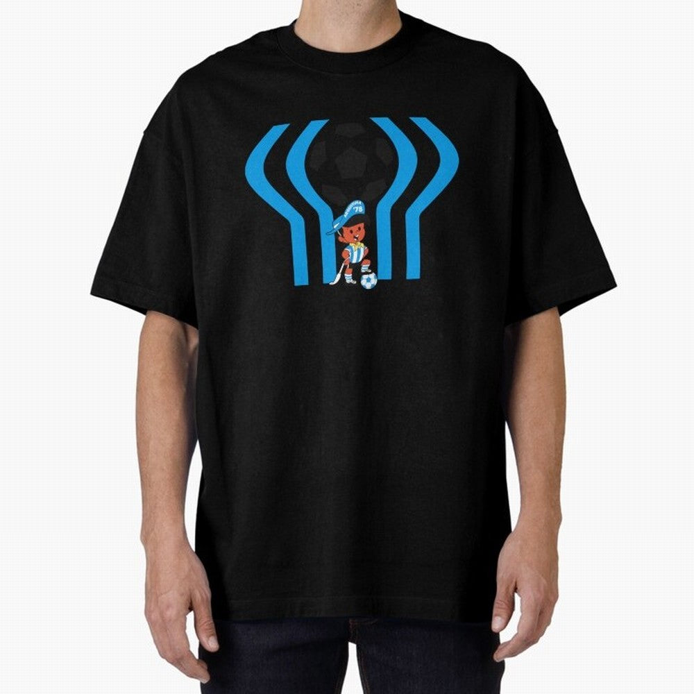 Argentina 78 Mascot Print1 Essential T-Shirt Follow the Final Road of FIFA World Cup 2026 USA Canada Mexico for Fans of CR7 and Messi and Argentina and Brazil, Bringing Soccer Culture, Superstar Moments, National Team Dreams and Competitive Fire;