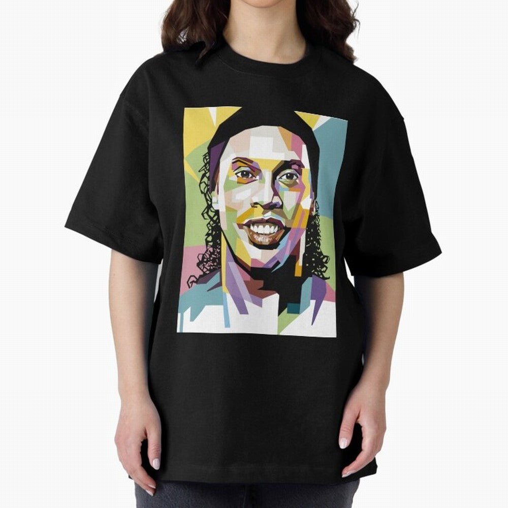 Ronaldinho Pop Art18 Classic T-Shirt Stand Proud for FIFA World Cup 2026 Group Stage Highlighting Cristiano Ronaldo, Argentina, France and Brazil Energy, Soccer Culture, Superstar Moments, National Team Dreams and Competitive Fire; Made for Die