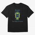 Pele king of soccer Essential T-Shirt Unlock the FIFA World Cup 2026 Group Stage Journey through Mbappe and Neymar Highlights, Brazil Pride, Stadium Chants, National Pride, Trophy Dreams and Unforgettable Football Memories; Ideal for Football Dads,