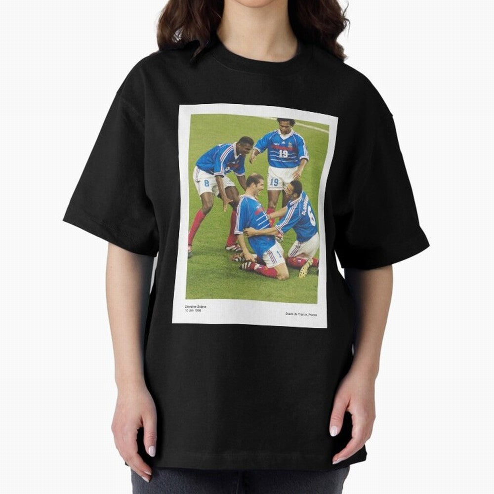 Zinedine Zidane48 Classic T-Shirt Represent FIFA World Cup 2026 Spirit, Highlighting Argentina and Brazil, Messi, CR7 and Mbappe, Vintage Soccer Flavor, Modern Football Stars, National Flags and Final Night Emotion; Made for Die Hard Supporters,