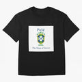 Football King Pele 1 Classic T-Shirt Turn Up for Global Football Passion for FIFA World Cup 2026 Group Stage, Connected to Neymar, Haaland and Cristiano Ronaldo, France, Soccer Culture, Superstar Moments, National Team Dreams and Competitive Fire;