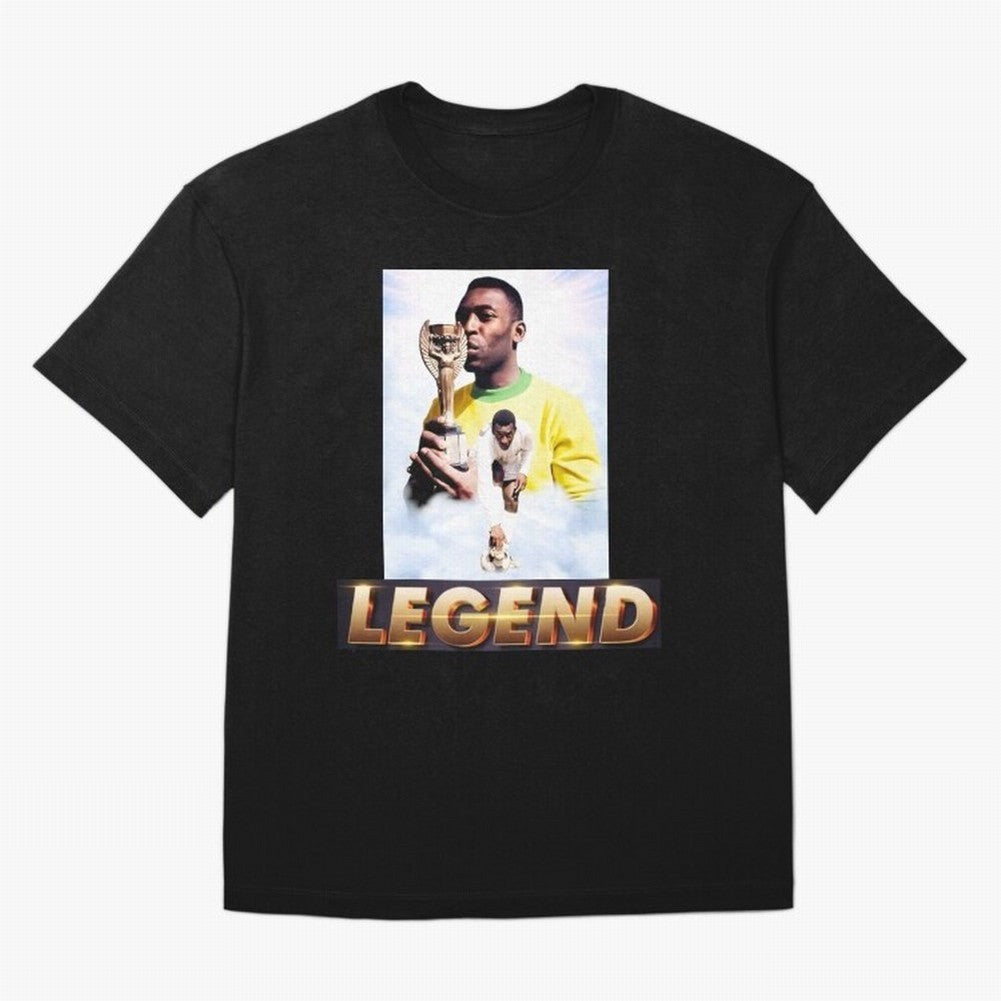 Signed Pele Shirt Classic T-Shirt Capture Match Day Hype around FIFA World Cup 2026, Cristiano Ronaldo, Haaland and CR7, Argentina and Brazil, Retro Football Energy, Iconic Rivalries, Trophy Chase Drama and Stadium Atmosphere; Ideal for Football