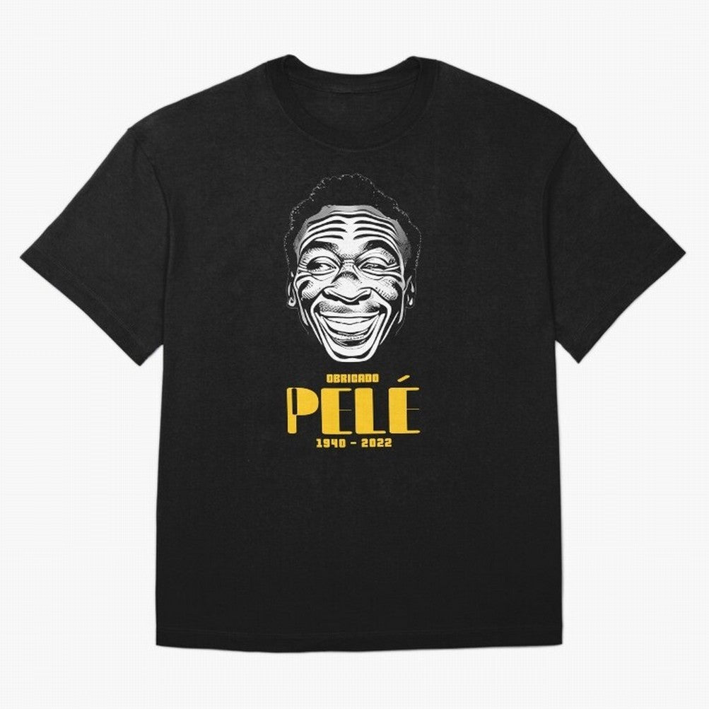 Pel¨¦ O Rei | Obrigado Pel¨¦ Essential T-Shirt Celebrate Global Passion for Global Football Passion for FIFA World Cup 2026 Group Stage, Featuring Messi and Cristiano Ronaldo, England, Football Passion, Legendary Performances, Festival Vibes and