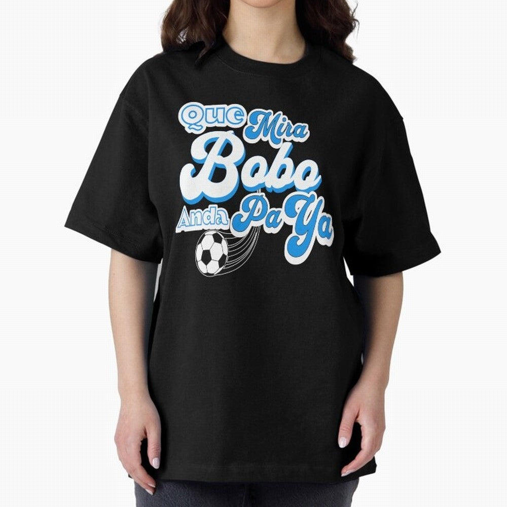 Que Mira Bobo Classic T-Shirt Support Global Football Passion for FIFA World Cup 2026 Group Stage, Driven by Cristiano Ronaldo, Haaland and CR7, England and Germany, Tournament Hype, Historic Matchups, Family Viewing Parties and Global Sports
