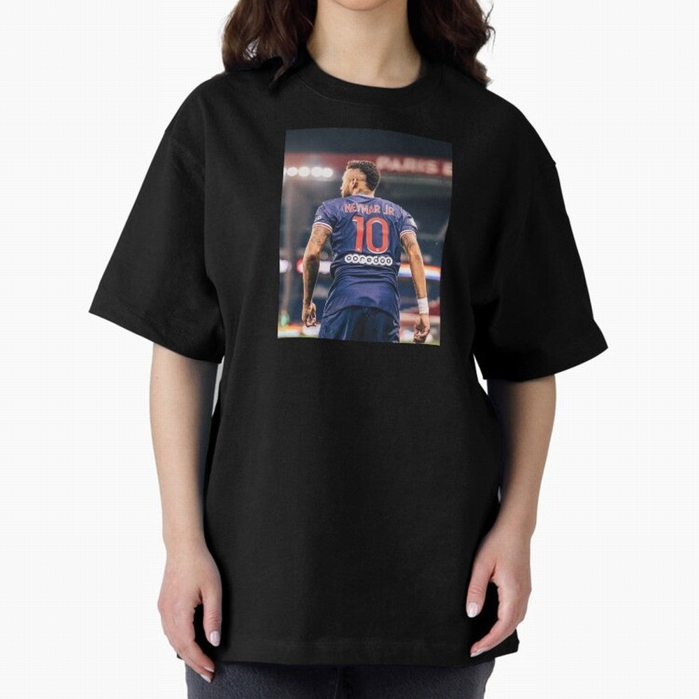 Neymar Premium T-Shirt Represent Football Lovers during FIFA World Cup 2026 Group Stage for Fans of Mbappe and Neymar and Brazil, Bringing Vintage Soccer Flavor, Modern Football Stars, National Flags and Final Night Emotion; Ideal for Fans Who