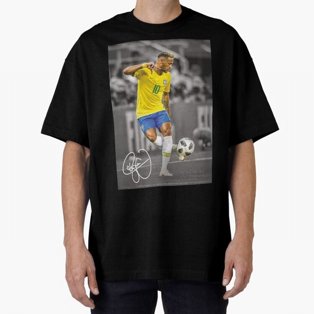 Neymar Premium T-Shirt Bring a Champion Mindset to Global Football Passion for FIFA World Cup 2026 Group Stage, Celebrating CR7 and Messi, England, Supporter Pride, Iconic Celebrations, Legendary Names and Global Match Day Energy; Ideal for