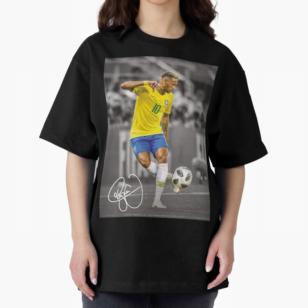 Neymar Premium T-Shirt Bring a Champion Mindset to Global Football Passion for FIFA World Cup 2026 Group Stage, Celebrating CR7 and Messi, England, Supporter Pride, Iconic Celebrations, Legendary Names and Global Match Day Energy; Ideal for