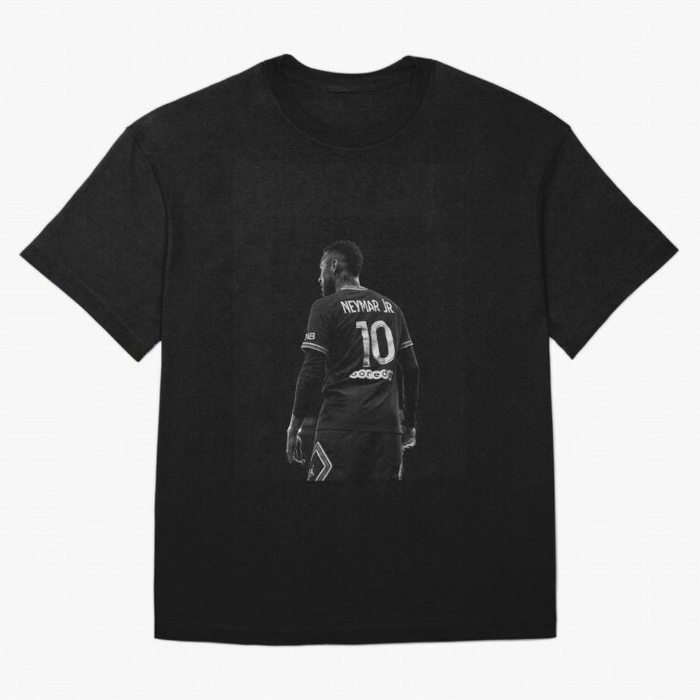 Art Neymar Wallpaper Graphic T-Shirt Support Iconic Players in Global Football Passion for FIFA World Cup 2026, Driven by CR7, France and Portugal, Champion Mindset, Group Stage Buzz, Knockout Tension and Passionate Fan Culture; Perfect for