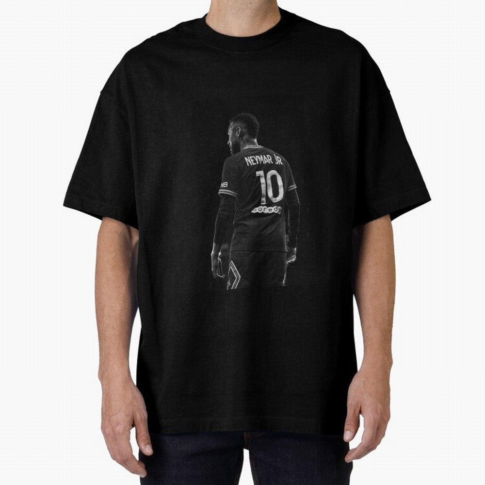 Art Neymar Wallpaper Graphic T-Shirt Support Iconic Players in Global Football Passion for FIFA World Cup 2026, Driven by CR7, France and Portugal, Champion Mindset, Group Stage Buzz, Knockout Tension and Passionate Fan Culture; Perfect for