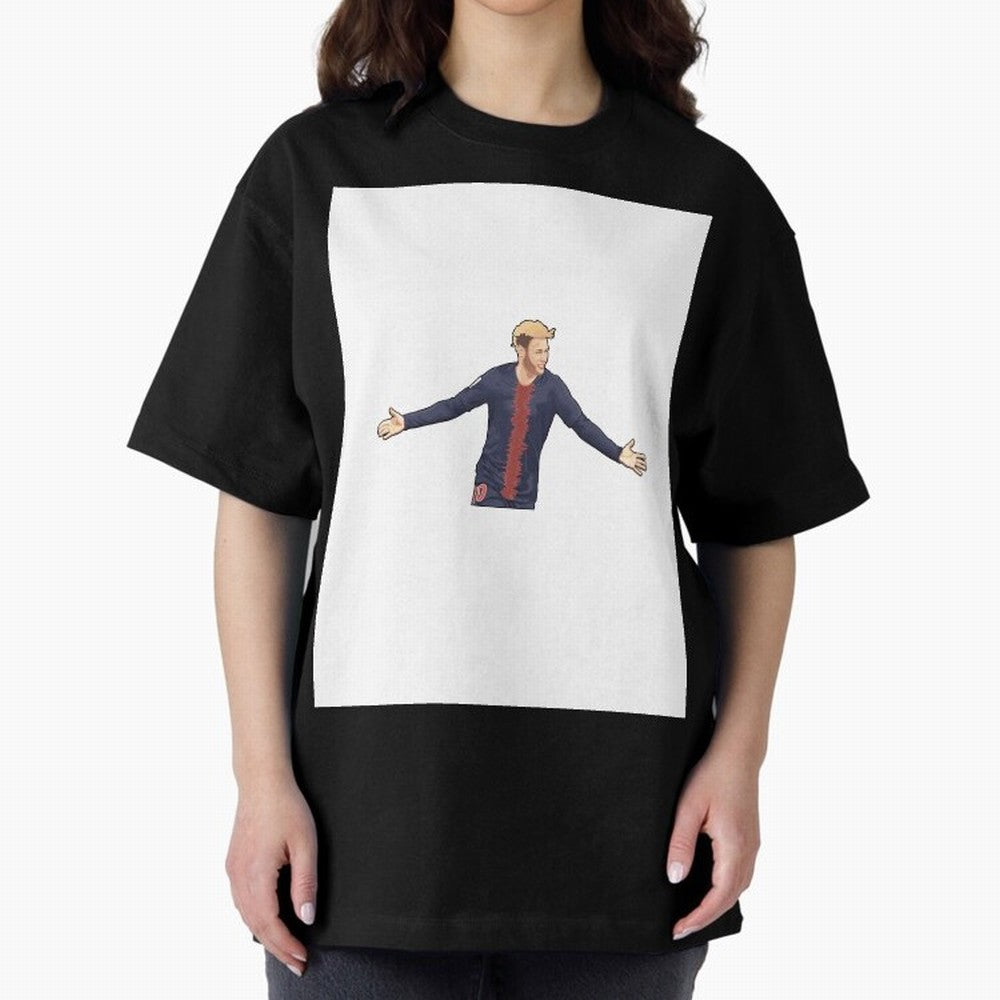 Neymar Calebration Graphic T-Shirt Bring Match Day Fire to Match Day Hype around FIFA World Cup 2026, Cristiano Ronaldo, Argentina, France and Brazil, Champion Mindset, Group Stage Buzz, Knockout Tension and Passionate Fan Culture; Ideal for Fans