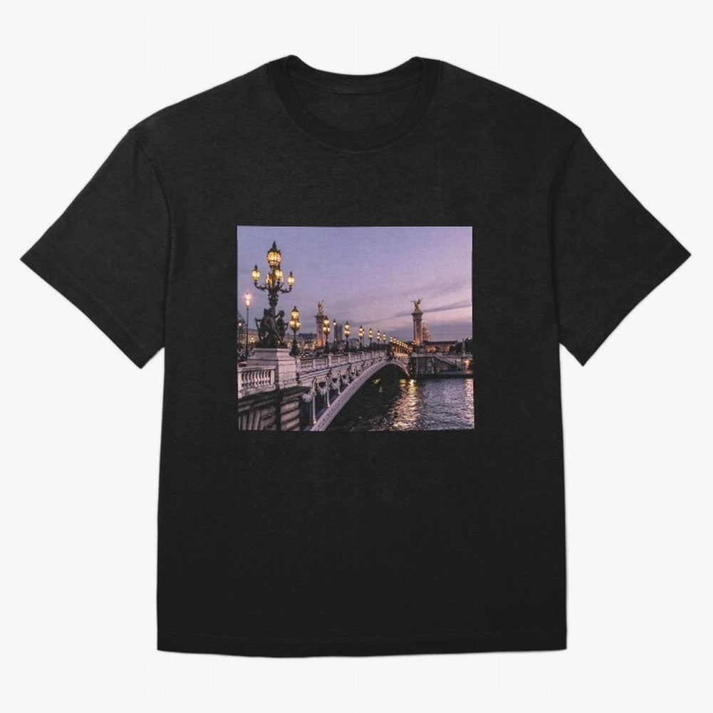Paris view bridge Premium T-Shirt Feel International Energy from FIFA World Cup 2026 USA Canada Mexico Spirit, Filled with Argentina, Cristiano Ronaldo, Stadium Memories, Football Loyalty, International Chants and Championship Tradition; Created