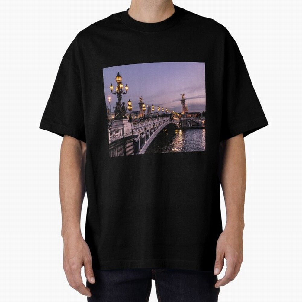 Paris view bridge Premium T-Shirt Feel International Energy from FIFA World Cup 2026 USA Canada Mexico Spirit, Filled with Argentina, Cristiano Ronaldo, Stadium Memories, Football Loyalty, International Chants and Championship Tradition; Created