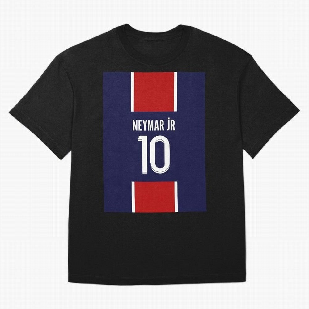 Neymar - Paris 2023 Graphic T-Shirt Represent Football Lovers during FIFA World Cup 2026 USA Canada Mexico Spirit, Featuring Brazil, Portugal and Argentina, Messi and Cristiano Ronaldo, Worldwide Fan Energy, Dramatic Goals, Stadium Lights and