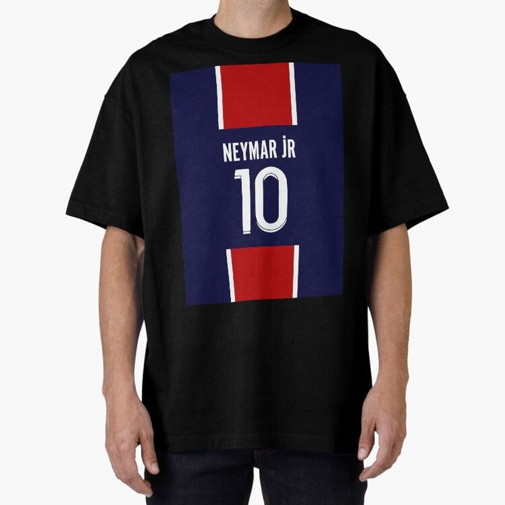 Neymar - Paris 2023 Graphic T-Shirt Represent Football Lovers during FIFA World Cup 2026 USA Canada Mexico Spirit, Featuring Brazil, Portugal and Argentina, Messi and Cristiano Ronaldo, Worldwide Fan Energy, Dramatic Goals, Stadium Lights and