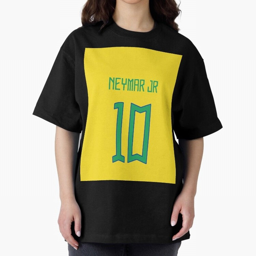 Neymar - Brazil 2022 Graphic T-Shirt Honor Football Greatness during FIFA World Cup 2026 Spirit, Inspired by England, France and Netherlands, CR7, Champion Mindset, Group Stage Buzz, Knockout Tension and Passionate Fan Culture; Great for Supporters