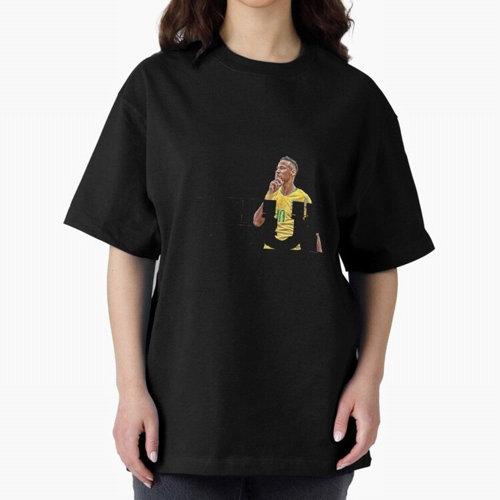 NEYMAR NEVER GIVE UP Premium T-Shirt Follow Every Goal of FIFA World Cup 2026 Spirit, Driven by Argentina and Brazil, Mbappe, Football History, Final Match Energy, Crowd Noise and Once in a Lifetime Moments; Created for Match Day Parties, Soccer