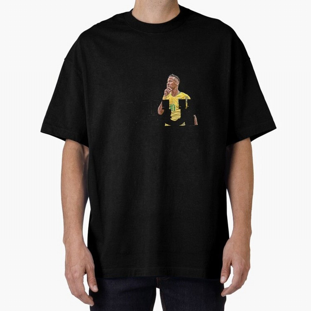 NEYMAR NEVER GIVE UP Premium T-Shirt Follow Every Goal of FIFA World Cup 2026 Spirit, Driven by Argentina and Brazil, Mbappe, Football History, Final Match Energy, Crowd Noise and Once in a Lifetime Moments; Created for Match Day Parties, Soccer