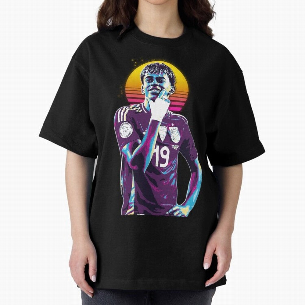 Lamine Yamal celebration Classic T-Shirt Get Ready for Global Football Passion for FIFA World Cup 2026 Group Stage, with Haaland and Mbappe, England and Germany, Retro Football Energy, Iconic Rivalries, Trophy Chase Drama and Stadium Atmosphere;