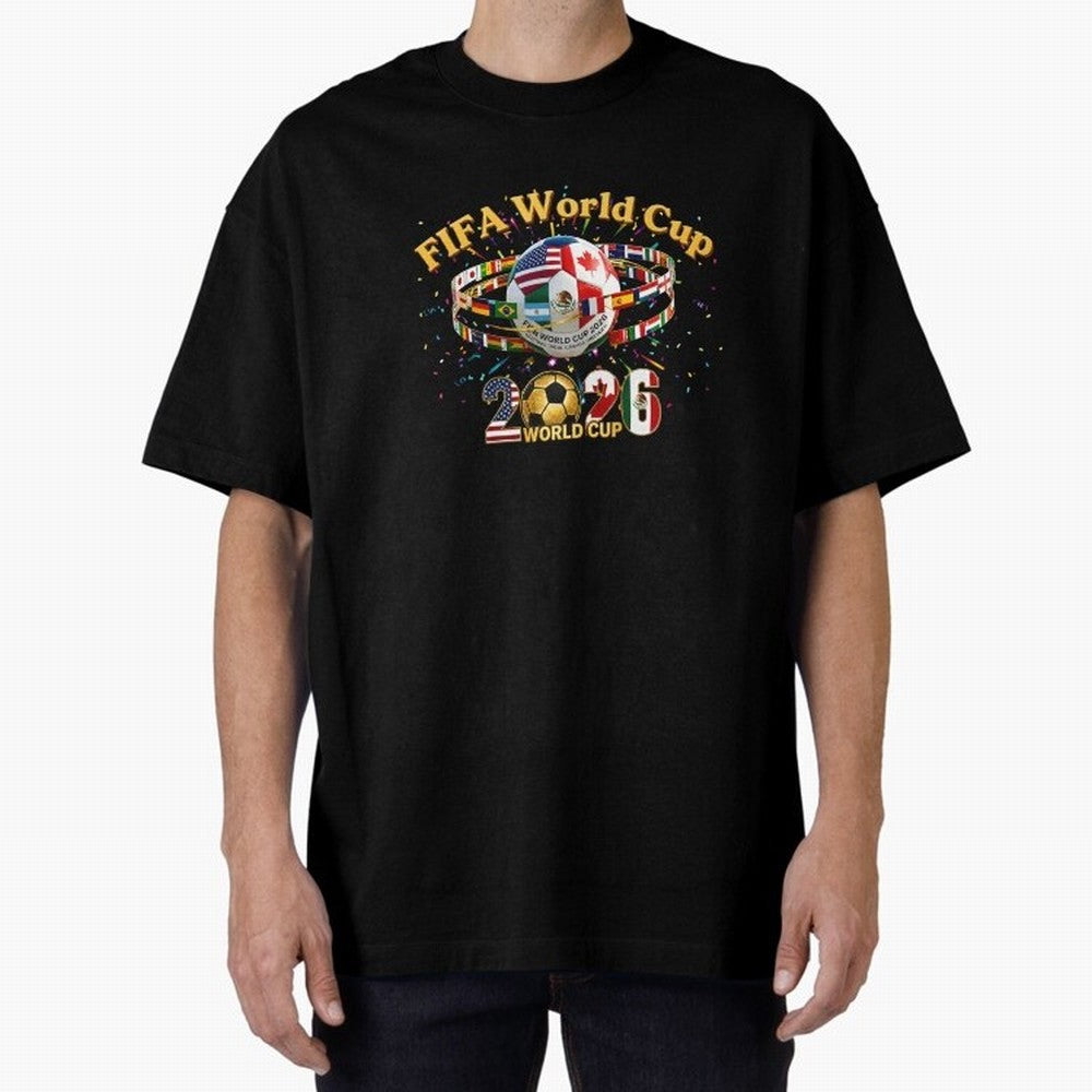 2026 World Cup Soccer World Flags Stadium Graphic Classic T-Shirt Bring Home FIFA World Cup 2026 USA Canada Mexico Spirit, Inspired by Brazil, Neymar, Stadium Chants, National Pride, Trophy Dreams and Unforgettable Football Memories; Made for Die