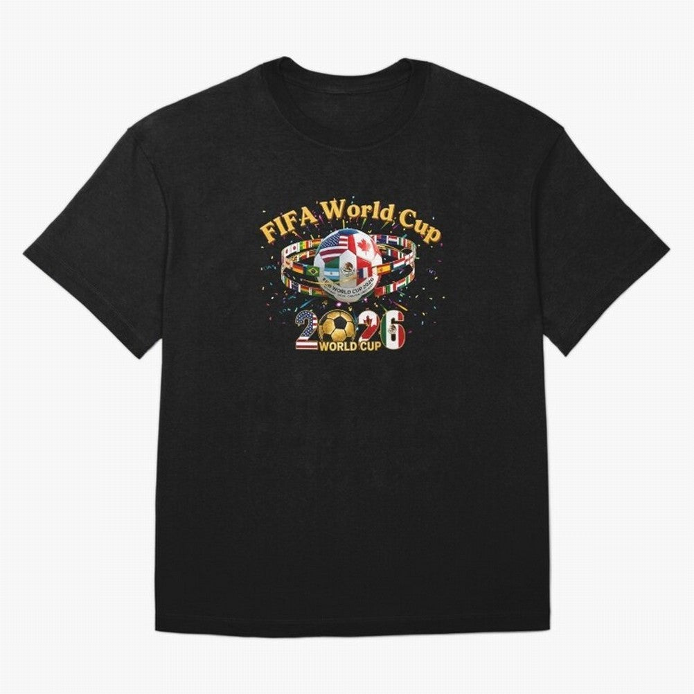 2026 World Cup Soccer World Flags Stadium Graphic Classic T-Shirt Bring Home FIFA World Cup 2026 USA Canada Mexico Spirit, Inspired by Brazil, Neymar, Stadium Chants, National Pride, Trophy Dreams and Unforgettable Football Memories; Made for Die
