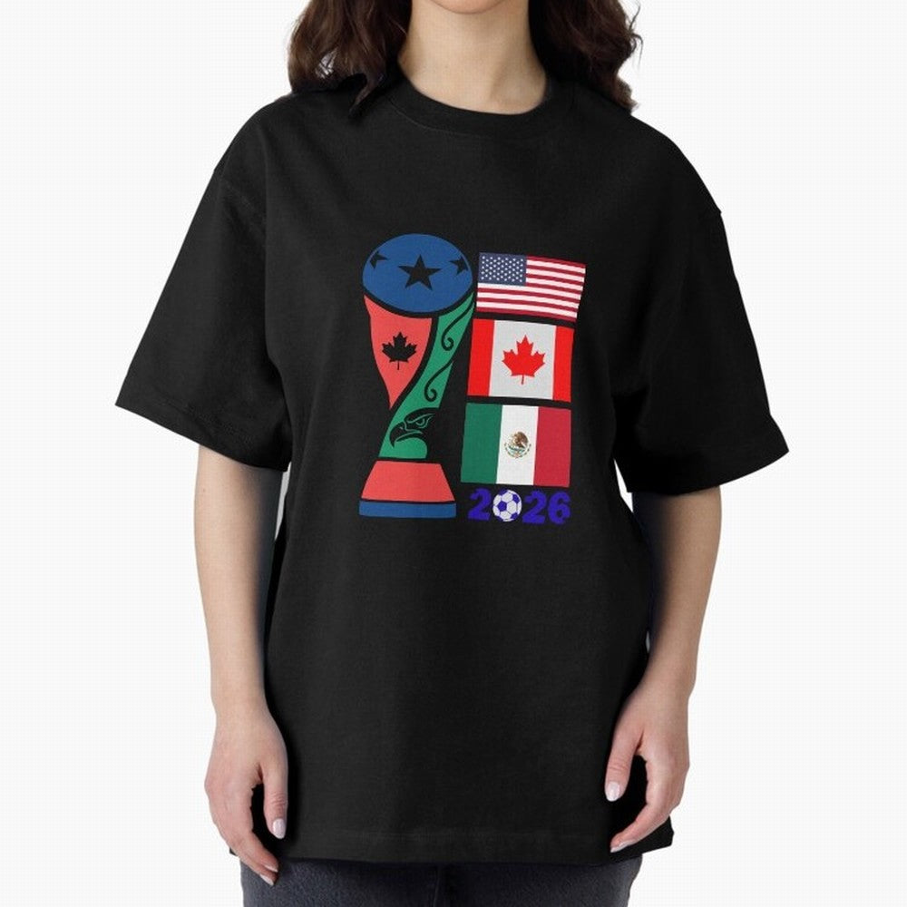 North America Football Unity 2026 Classic T-Shirt Celebrate Unforgettable Nights in the FIFA World Cup 2026 Group Stage Journey through Neymar Highlights, Argentina Pride, Football History, Final Match Energy, Crowd Noise and Once in a Lifetime