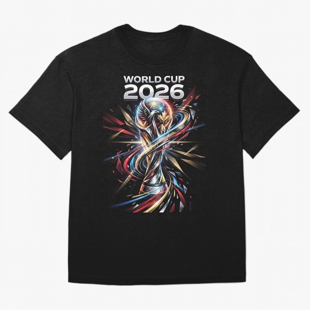 FIFA World Cup 2026 Classic T-Shirt Feel the Heartbeat of FIFA World Cup 2026 Group Stage Spirit, Capturing France and Portugal, Cristiano Ronaldo, Worldwide Fan Energy, Dramatic Goals, Stadium Lights and Championship Celebrations; Ideal for