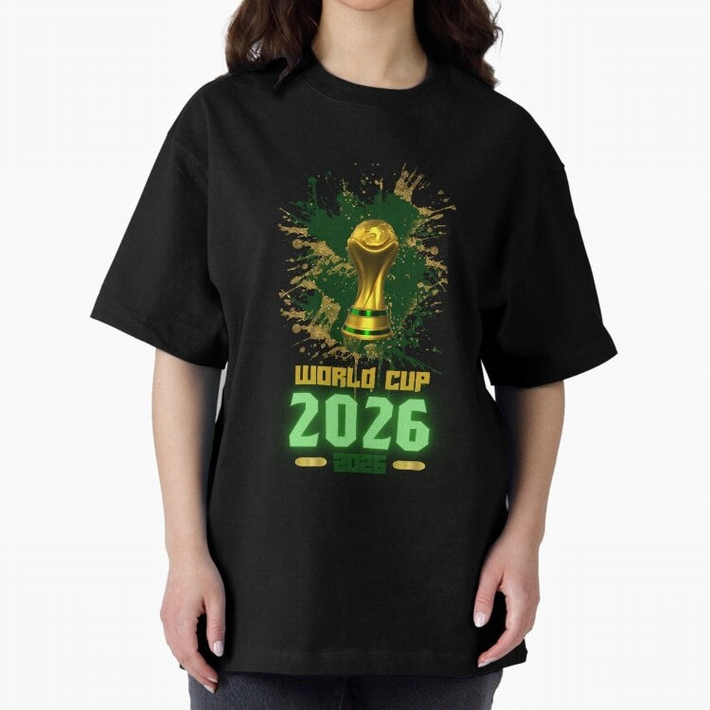 World Cup 2026 Soccer Tournament 2026 Classic T-Shirt Stand Out with Spirit from Global Football Passion for FIFA World Cup 2026 Group Stage, Connected to Neymar, France and Portugal, Match Day Excitement, Supporter Culture, Golden Goals and Global