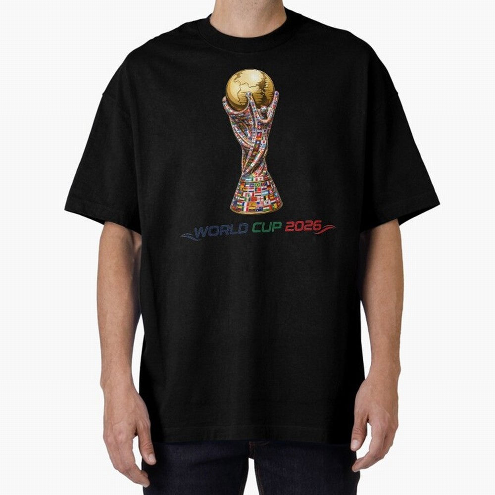 Collection World Cup 2026 Classic T-Shirt Keep the Legacy of FIFA World Cup 2026 Built around Messi and Cristiano Ronaldo, Portugal, Spain and Germany Energy, Goal Celebration Energy, Supporter Heritage, Football Icons and Worldwide Tournament Joy;
