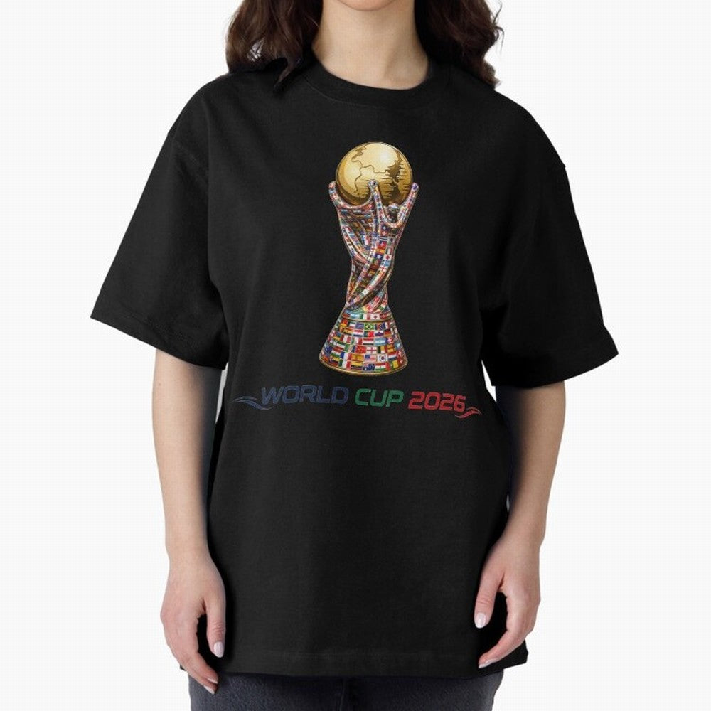 Collection World Cup 2026 Classic T-Shirt Keep the Legacy of FIFA World Cup 2026 Built around Messi and Cristiano Ronaldo, Portugal, Spain and Germany Energy, Goal Celebration Energy, Supporter Heritage, Football Icons and Worldwide Tournament Joy;