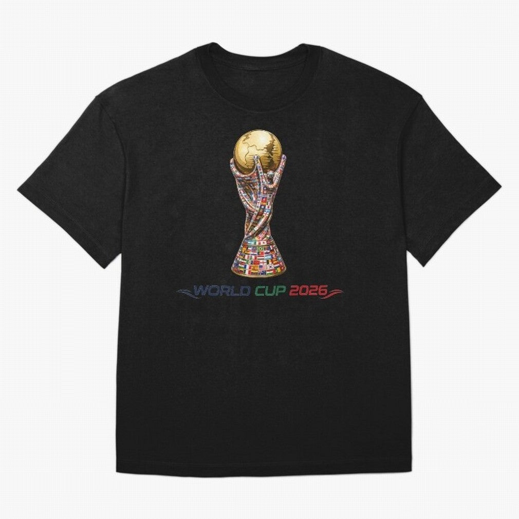 Collection World Cup 2026 Classic T-Shirt Keep the Legacy of FIFA World Cup 2026 Built around Messi and Cristiano Ronaldo, Portugal, Spain and Germany Energy, Goal Celebration Energy, Supporter Heritage, Football Icons and Worldwide Tournament Joy;