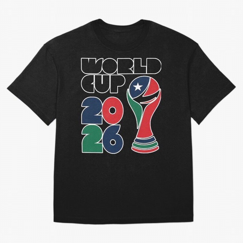 Minimalist Funky World Cup 2026 Design Classic T-Shirt Celebrate Football Heritage in the FIFA World Cup 2026 Journey through Mbappe Highlights, Portugal Pride, Global Supporter Spirit, Legendary Goals, National Colors and Tournament Celebration;