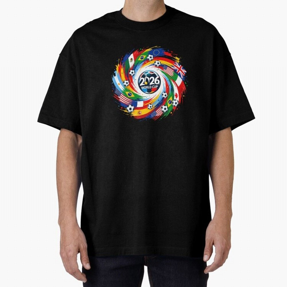 2026 World Cup, FIFA World Cup 2026 Soccer Classic T-Shirt Bring International Match Energy to FIFA World Cup 2026 for Fans of Messi, CR7 and Mbappe and Spain, Bringing Stadium Memories, Football Loyalty, International Chants and Championship