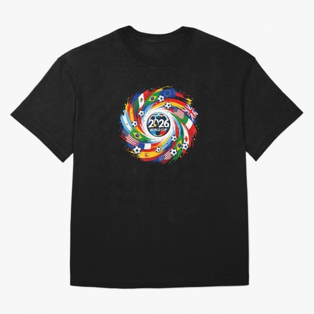 2026 World Cup, FIFA World Cup 2026 Soccer Classic T-Shirt Bring International Match Energy to FIFA World Cup 2026 for Fans of Messi, CR7 and Mbappe and Spain, Bringing Stadium Memories, Football Loyalty, International Chants and Championship