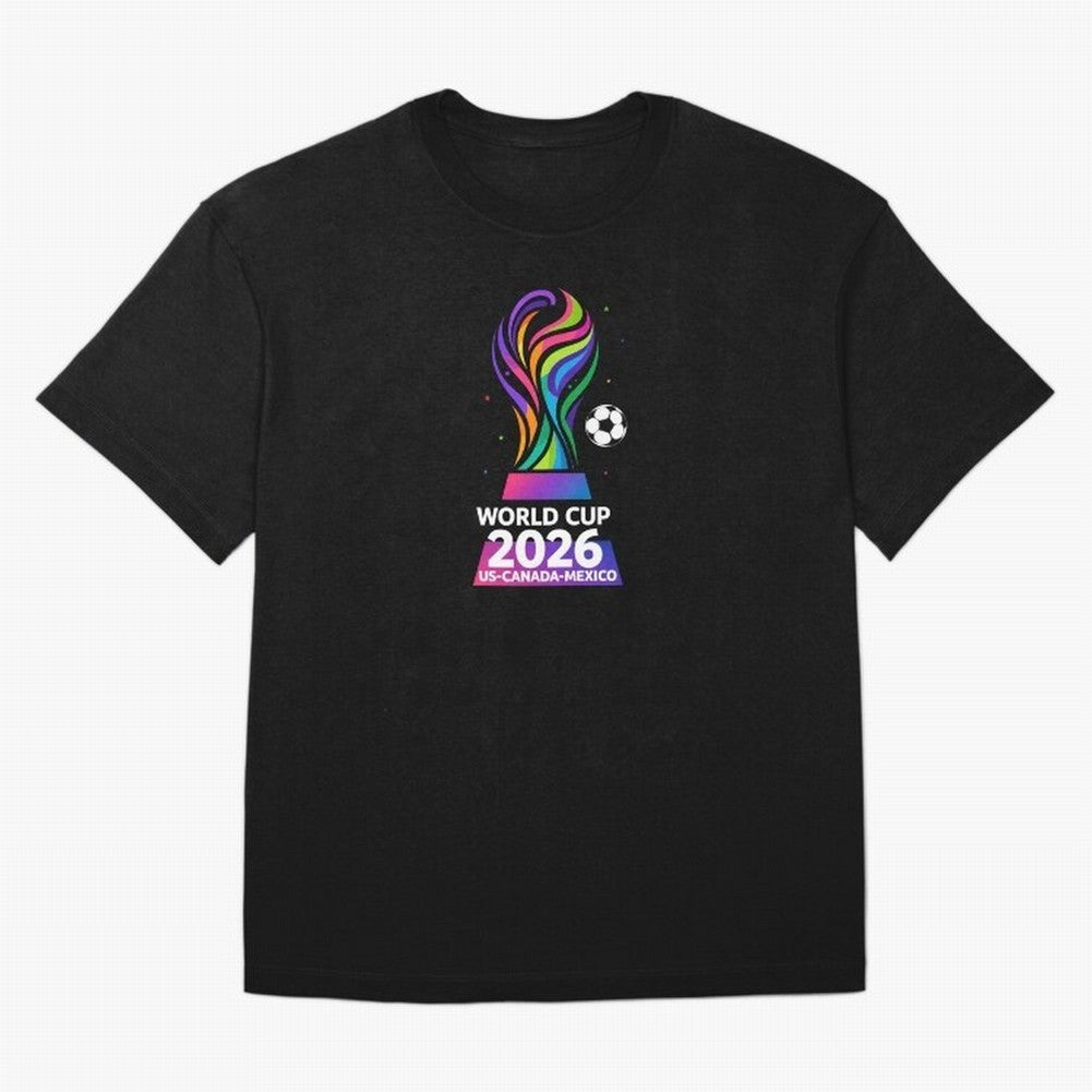 World Cup 2026 US-Canada-Mexico Soccer Trophy Classic T-Shirt Make Game Day About the FIFA World Cup 2026 USA Canada Mexico Journey through Mbappe and Neymar Highlights, Argentina Pride, Football History, Final Match Energy, Crowd Noise and Once in