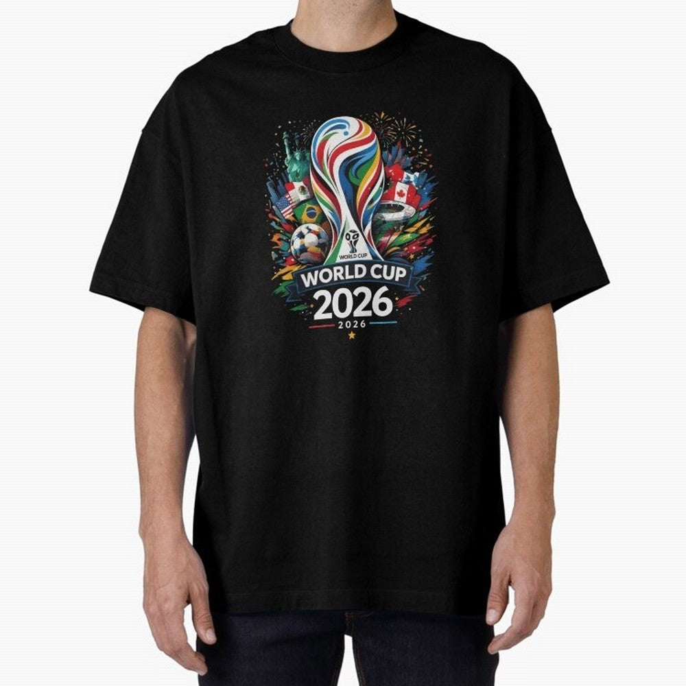 World Cup 2026, Soccer Fan Classic T-Shirt Bring a Champion Mindset to Match Day Hype around FIFA World Cup 2026, CR7 and Messi, Germany, Stadium Chants, National Pride, Trophy Dreams and Unforgettable Football Memories; Perfect for Fans,