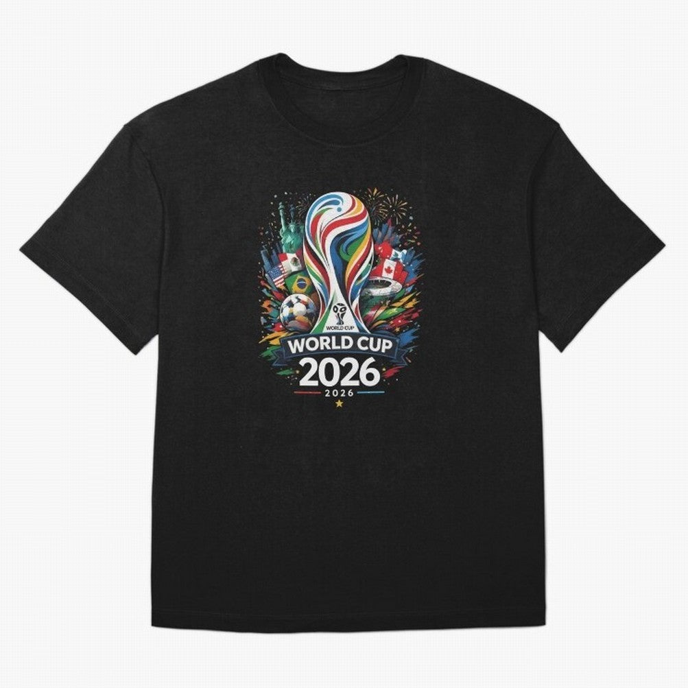 World Cup 2026, Soccer Fan Classic T-Shirt Bring a Champion Mindset to Match Day Hype around FIFA World Cup 2026, CR7 and Messi, Germany, Stadium Chants, National Pride, Trophy Dreams and Unforgettable Football Memories; Perfect for Fans,