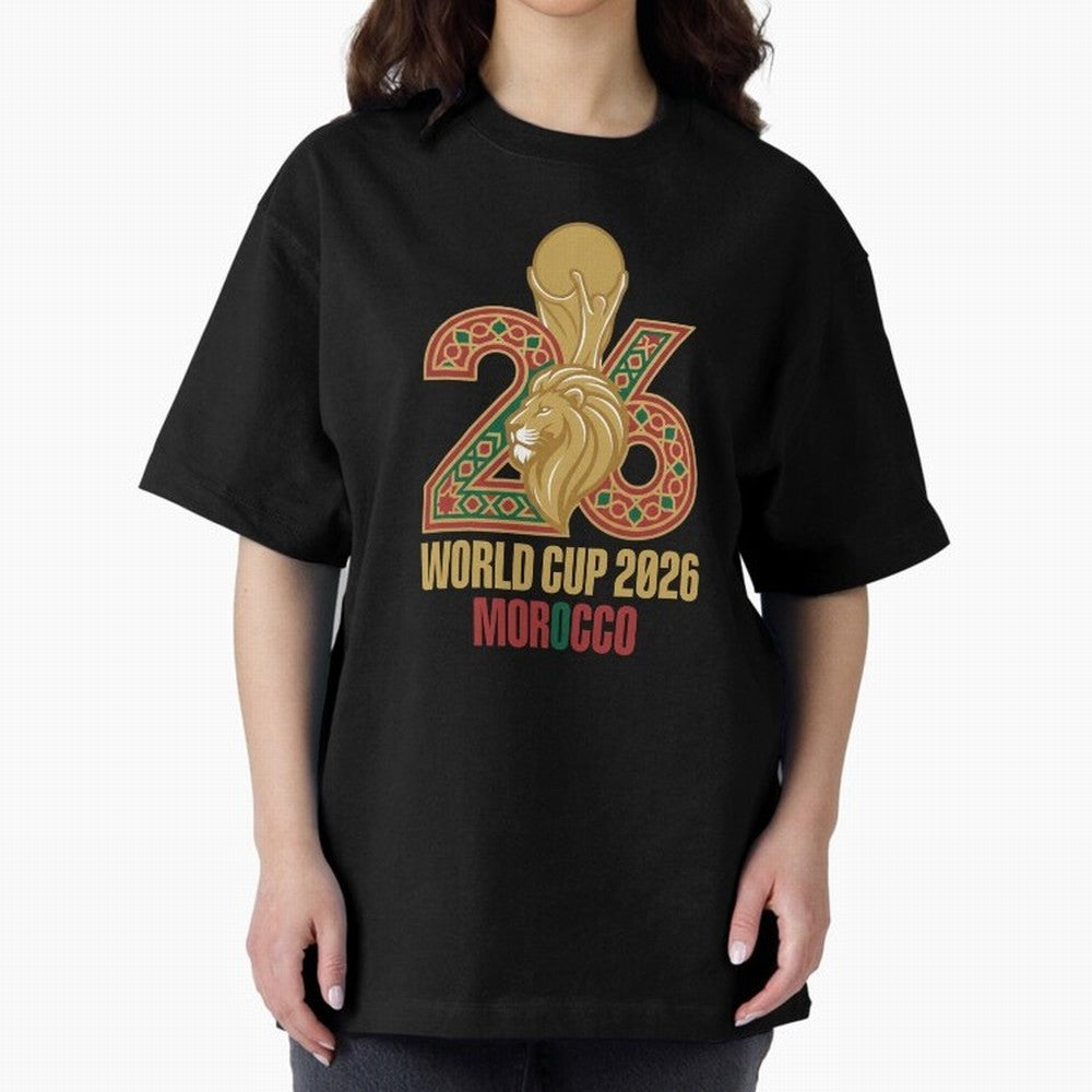 Copy of WORLD CUP 2026 MOROCCO Classic T-Shirt Celebrate Football Heritage in the FIFA World Cup 2026 Journey through Cristiano Ronaldo Highlights, Argentina, France and Brazil Pride, Worldwide Fan Energy, Dramatic Goals, Stadium Lights and
