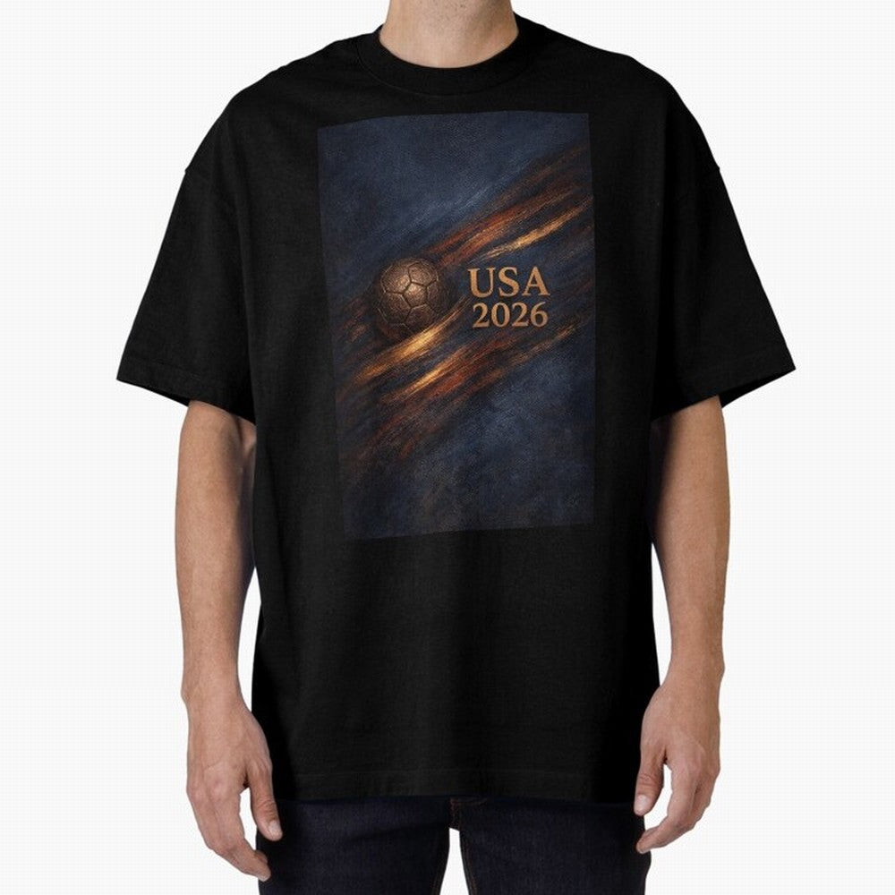 USA 2026 For Soccer Fans Inspired Design Classic T-Shirt Bring Retro Soccer Energy to the FIFA World Cup 2026 USA Canada Mexico Journey through Messi, CR7 and Mbappe Highlights, Portugal, Spain and Germany Pride, Stadium Memories, Football Loyalty,