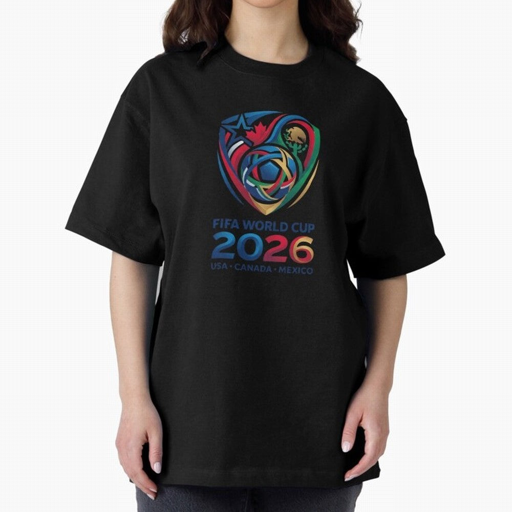 World Cup 2026 Fan Design ¨C United by Football Classic T-Shirt Celebrate Classic Football Spirit in FIFA World Cup 2026 for Fans of CR7 and England and Germany, Bringing Stadium Memories, Football Loyalty, International Chants and Championship